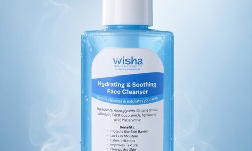 Hydrating soothing face cleanser