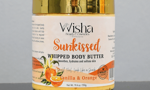 WHIPPED BODY BUTTER (Sweet orange)550ml