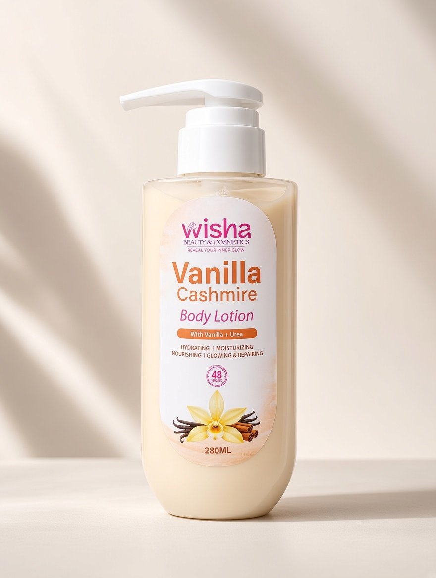 Vanilla Cashmere Super hydrating body lotion with urea 280ml